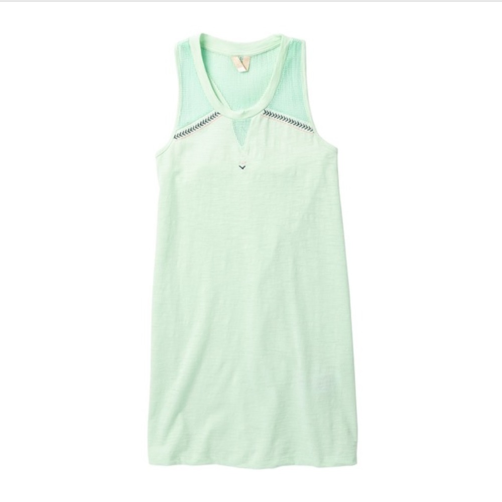 Roxy Girl Silver Screen Sleeveless Dress 12 NWT